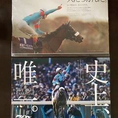 JRAノベルティカレンダー　競馬