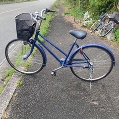 新車自転車27インチ3段ぎや