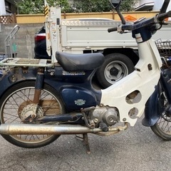 1208😺　不動　鍵無し　HONDA スーパーカブ　50cc C...