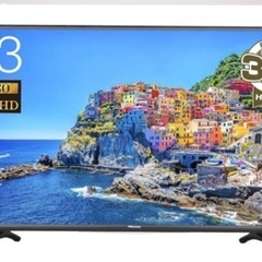 【最終値下げ】HISENSE ハイセンス 43型 液晶テレビ H...