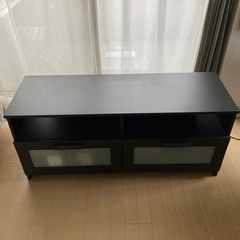 【5/25まで取引可能】超美品！ IKEAテレビ台　黒