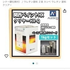 関西ペイント PG エコ クリヤー HX-Q 1kgセット（シン...