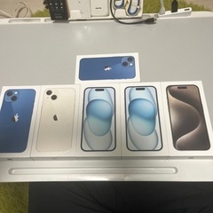 iPhone13.13mini.15.15pro箱、アクセサリー類