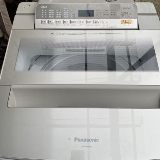 （決まりました）Panasonic洗濯機8kg