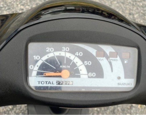 782. 動画あり　レッツ2   リアタイヤ新品　原付　バイク　50cc   2スト　車体 782. 動画あり レッツ2 リアタイヤ新品 原付 バイク 50cc 2スト 車体