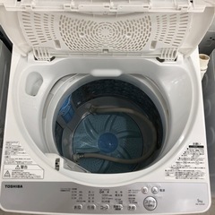 安心の6ヶ月保証付き！TOSHIBA全自動洗濯機5.0kg2018年製【トレファク堺福田店】