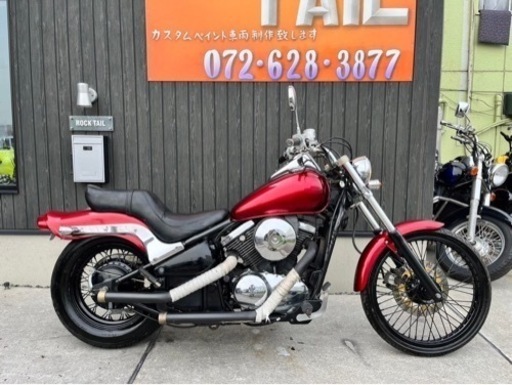 ★55万円　バルカン400II VN400A セル1 実働車　カワサキ　バルカン　マフラーカスタム！