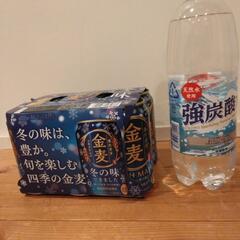 お取り引き中▶発泡酒 6本と炭酸水1本