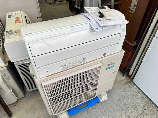 【動作保証あり】FUJITSU nocria 2017年 4.0kw 14畳用 200V 冷暖房ルームエアコン AS-407BKS2【管理KR463】