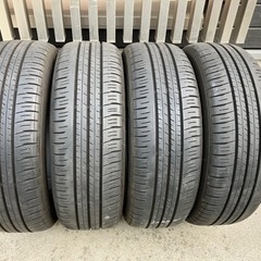 185/60R15バリ山ラジアルタイヤ4本　アクア、ヴィッツ、カ...