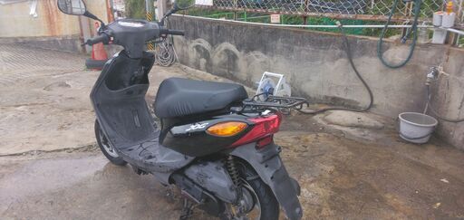 ⭐ヤマハJOG SA36J 黒 タイヤ前後新品 小傷あり 人気の