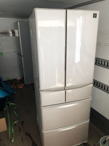 福岡市内配送設置無料　シャープ SHARP SJ-XF44X-S [プラズマクラスター搭載冷蔵庫 （440L・フレンチドア） 6ドア ジュエルシルバー]