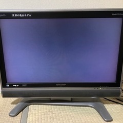 シャープAQUOS26型テレビ