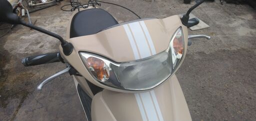 ⭐ホンダディオFI AF68 ベージュ インジェクションモデル しっかり