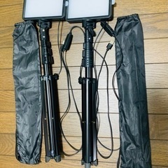 【ほぼ新品】ataraxia 撮影用ライト 2packセット