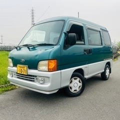 車検付　スーパーチャージャー　サンバーディアスバン　スバル　TV1