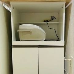 ニトリ レンジ台　食器棚 キッチンカウンター 