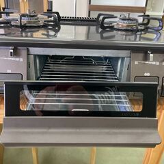 【リサイクルショップ　ピカソ　小松原】 2022年製 パロマ Paloma 右強火 都市ガス用ガスコンロ IC-S806BM-R★6677★