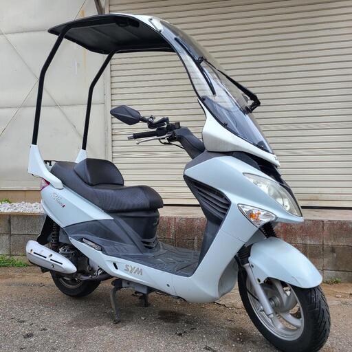 SYM　RV200i　全天候型ルーフ付き　オイル交換済　千葉県流山市　配達可能！