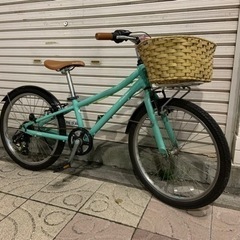 定価５万円 整備済み★ 【KhodaaBloom コーダーブルーム】 asson アッソン 子供用 キッズ自転車 22インチ 6段変速 アルミフレーム