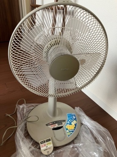 【清掃・除菌済】リモコン付き 扇風機