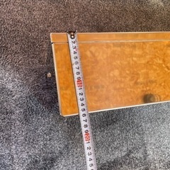 トラック　工具箱　ステンレス-E231 K18 18金 3.6g 指輪 リング 9号 木 枝