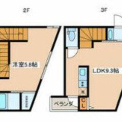 💎水商売💎の審査もお任せを❗️手数料0円👌 椎名町駅／徒歩２分　新築の広々１LDK🏠         - 豊島区