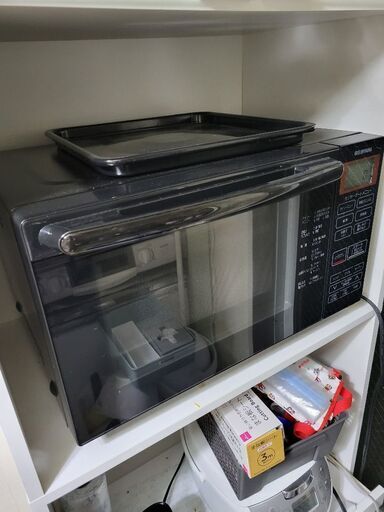 (値下げ中)アイリスオーヤマ オーブンレンジ 説明書あり