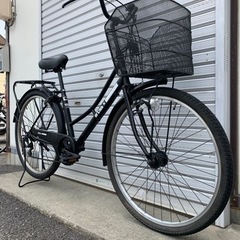 ☆前後タイヤ新古品☆   27.5型　6S  LEDオートライト軽快車　防犯登録料込価格︎‼︎