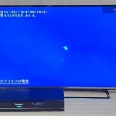 Panasonic 40V型 4K対応 液晶テレビ　ブルーレイレ...