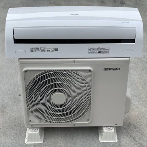 取付け可 ! ! ◇アイリスオーヤマ エアコン 6畳用 2022年製 100V IRR－2222C 洗浄済み ! 高年式 ! !