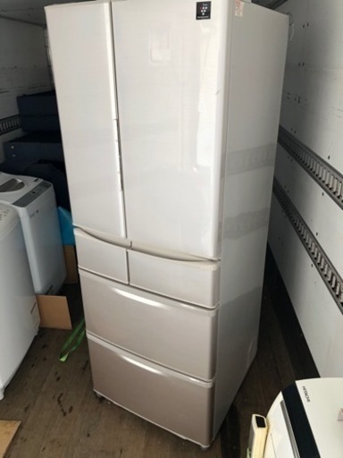 福岡市内配送設置無料　シャープ SHARP SJ-XF44X-S [プラズマクラスター搭載冷蔵庫 （440L・フレンチドア） 6ドア ジュエルシルバー]
