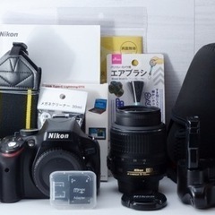 ✨すぐ使える一式セット✨Nikon D5100 スマホ転送◎ 人気機種 高画質 ニコン Nikon D5100⭐️スマホ転送⭐️届いてすぐ使える