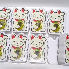 【バラ売り可】招き猫　ギフトボックス　小箱　10個セット　ダイカ...