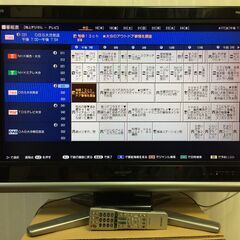月が替わりましたのでちょっと値下げ Sharp製のAQUOS液晶テレビ32型