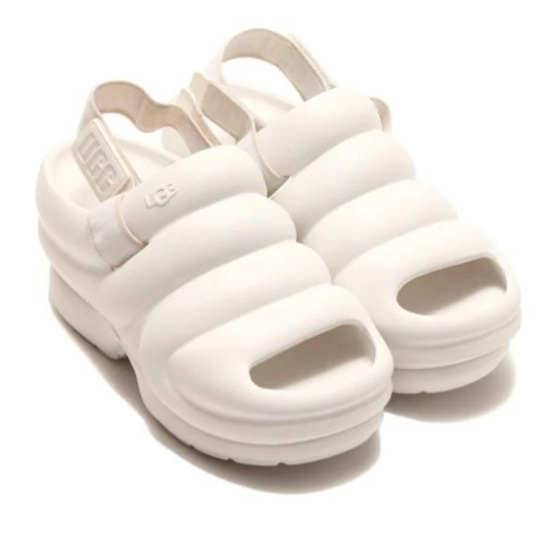 UGGアグ AWW YEAH　Bright White　25.0cm　23SS-I