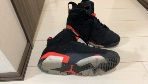 ［2回のみ使用］NIKE AIR JORDAN 6 RETRO INFRARED  2019 27cm