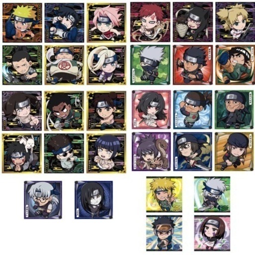にふぉるめーしょん　NARUTO シール