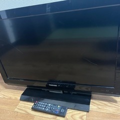 TOSHIBA  26型 TV リモコン有 