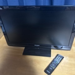 取り引き中　　　　シャープ24インチ家電 テレビ 液晶テレビ