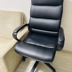【ネット決済】デスクチェア　椅子　黒　ニトリ