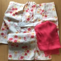 女の子の浴衣110-130 子供用品 