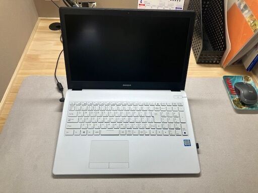 訳アリ大特価 高性能 値引可能 15.6 型 core i7 搭載 ノート パソコン PC マウスコンピューター m-Book B505H-S1 電源アダプタ接続 正常動作品 バッテリ不良なので激安