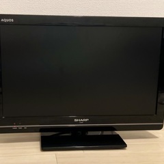 テレビ22V型