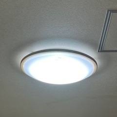Panasonic天井直付型LEDシーリングライト〜12畳を３個
