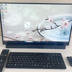 極美品　NEC LAVIE　23.8インチIPS FULL…