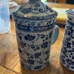 陶器　ジャスミン茶　中国茶器　