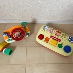 アンパンマンおもちゃ2点セット　赤ちゃん向け　おもちゃ 知育玩具