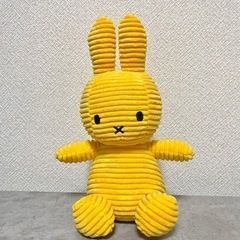 ほぼ新品/ミッフィーのぬいぐるみ/コーデュロイ/miffy