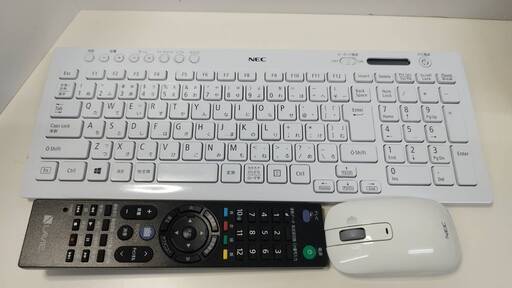【NEC】LAVIE キーボード、マウス、リモコンセット！ KG-1129/MG-1625/RC-1530